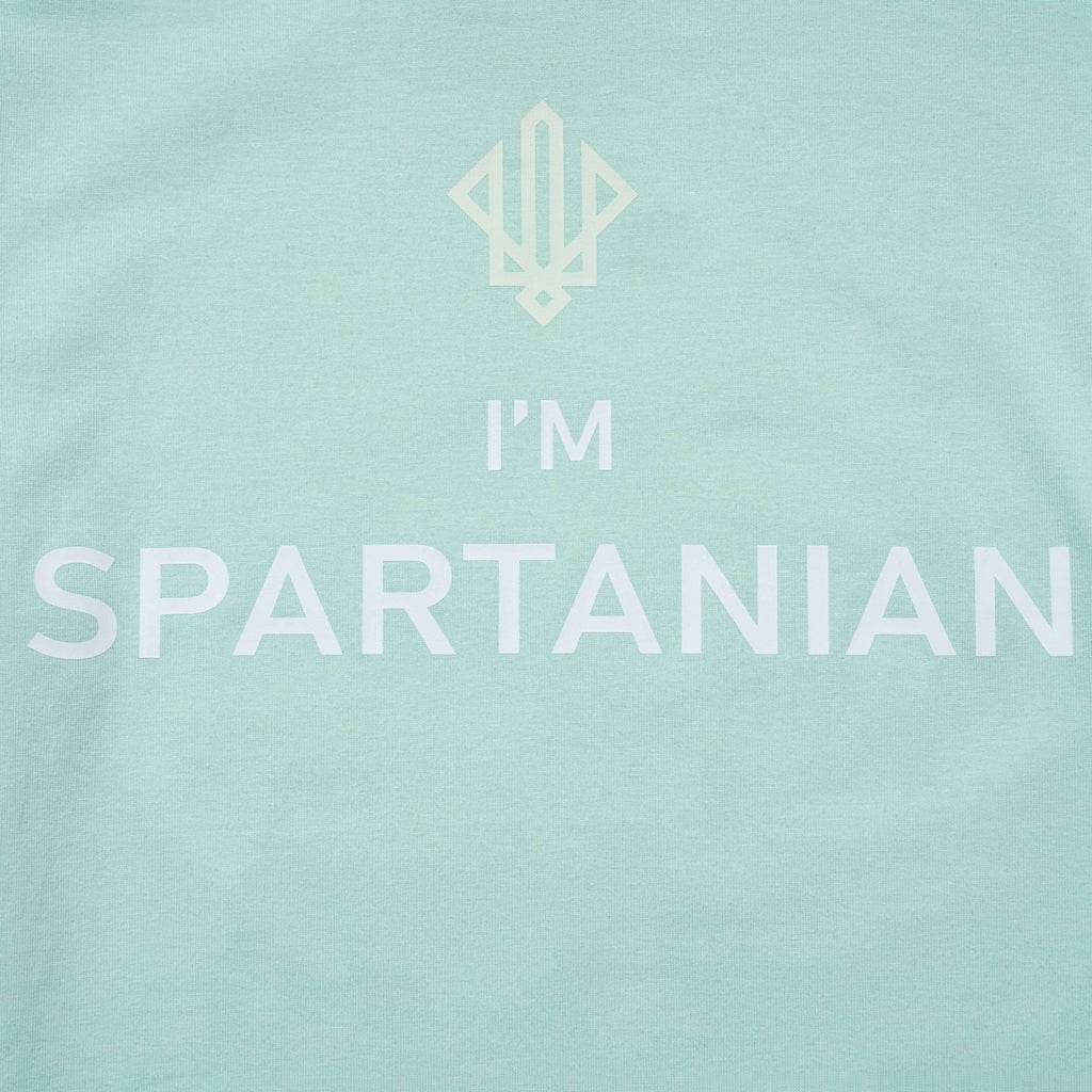 Футболка «I’m SPARTANIAN», ментолова