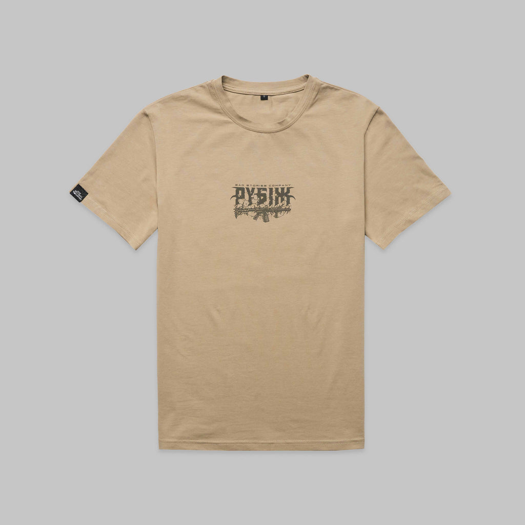 Лімітована футболка "РУБІЖ" x Bad Stories Company, Coyote