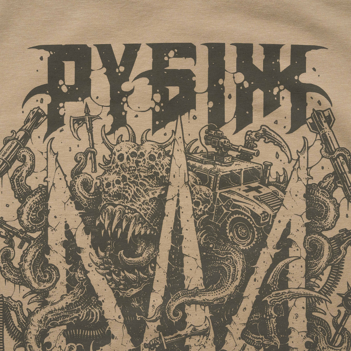Лімітована футболка "РУБІЖ" x Bad Stories Company, Coyote
