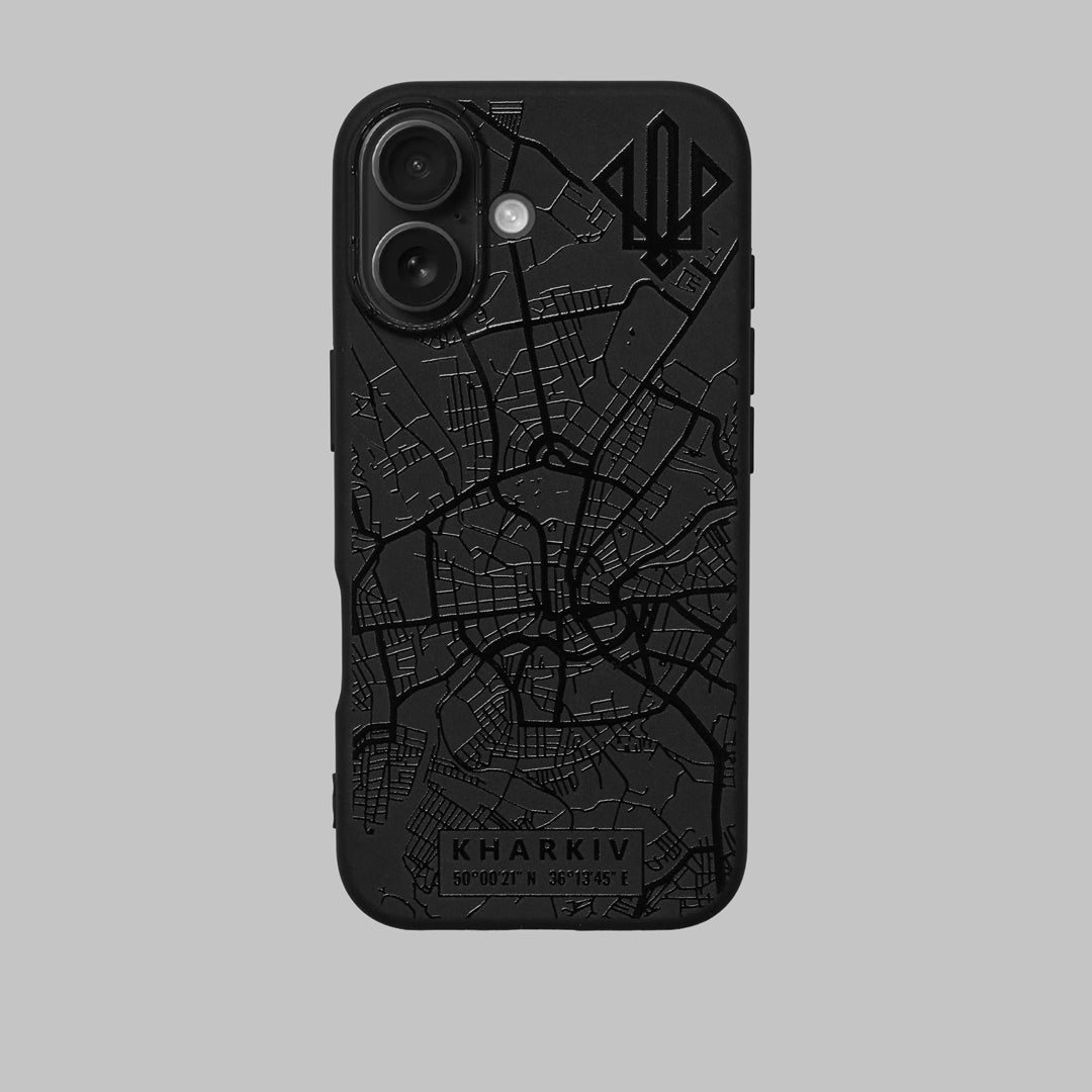 Чохол для смартфону «Мапа Харкова», iPhone 17