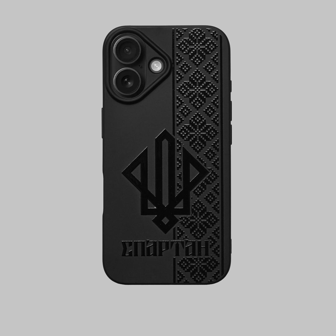 Чохол для смартфону «Орнамент Спартану», iPhone 16