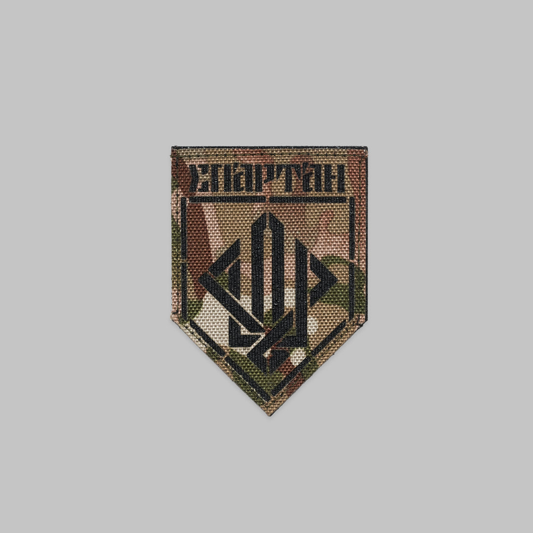 Шеврон «СПАРТАН» LaseCUT, мультикам