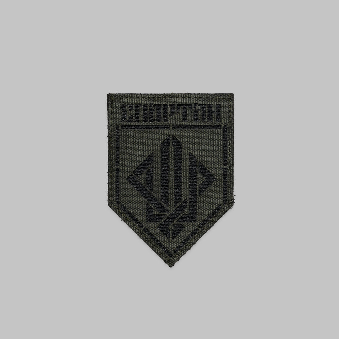 Шеврон «СПАРТАН» LaseCUT, олива